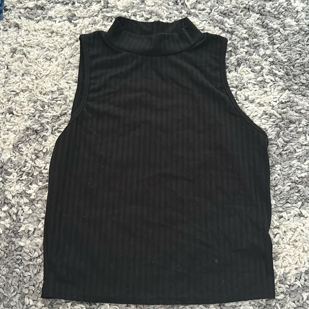 Black turtleneck